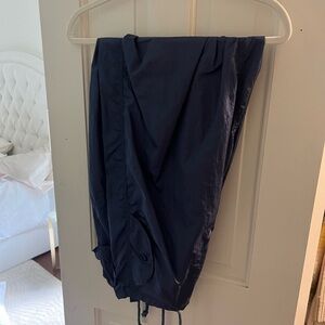 Edikted navy parachute pants